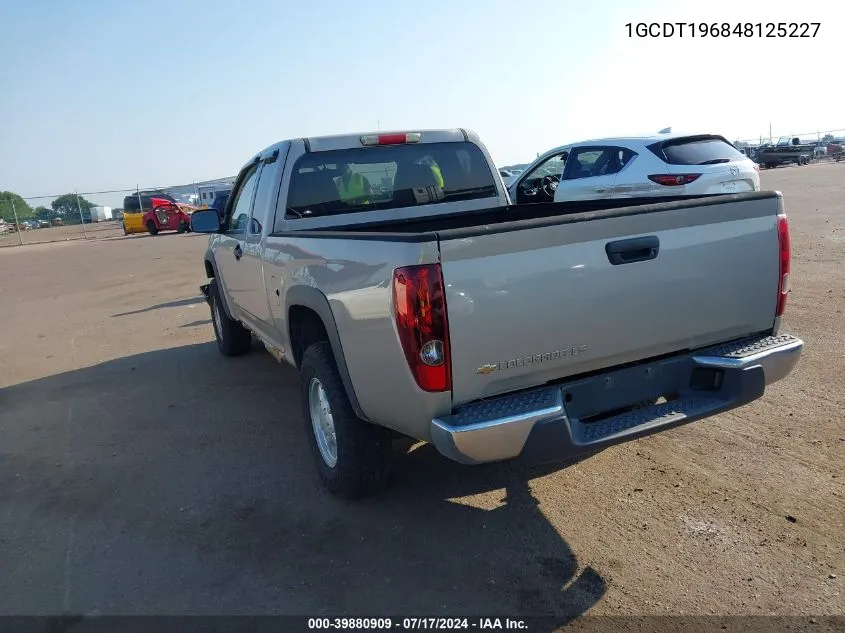 1GCDT196848125227 2004 Chevrolet Colorado Ls