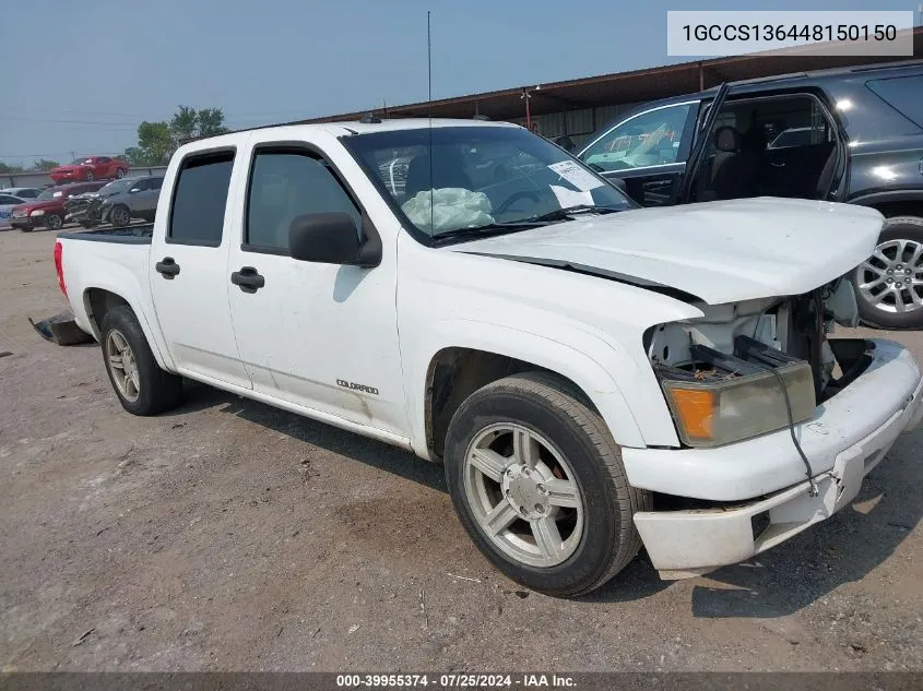 1GCCS136448150150 2004 Chevrolet Colorado Ls