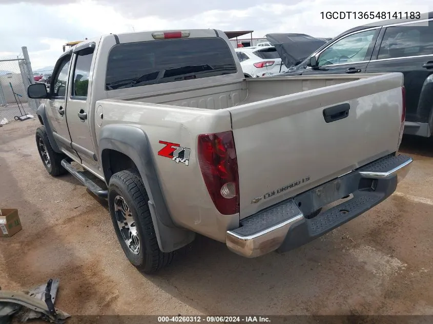 2004 Chevrolet Colorado Ls VIN: 1GCDT136548141183 Lot: 40260312