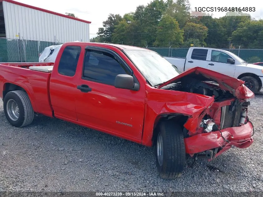 1GCCS196848164883 2004 Chevrolet Colorado