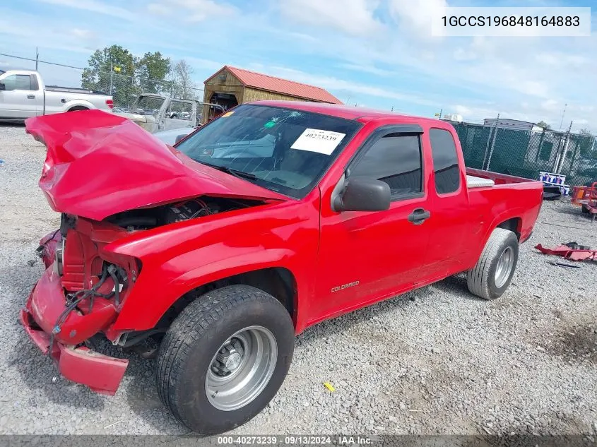 1GCCS196848164883 2004 Chevrolet Colorado