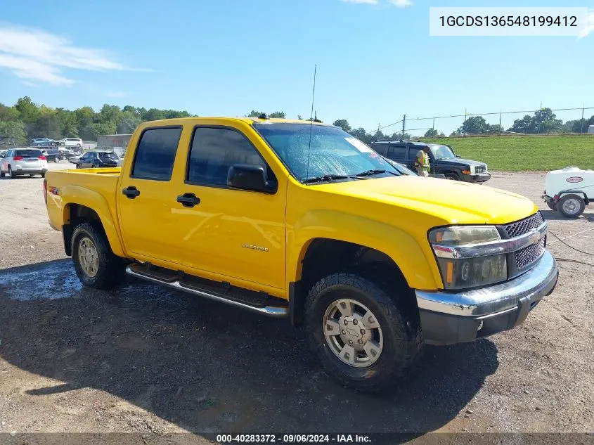 1GCDS136548199412 2004 Chevrolet Colorado Ls