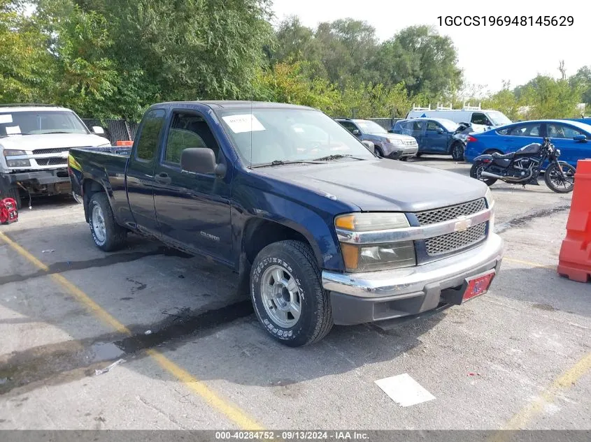 2004 Chevrolet Colorado VIN: 1GCCS196948145629 Lot: 40284752