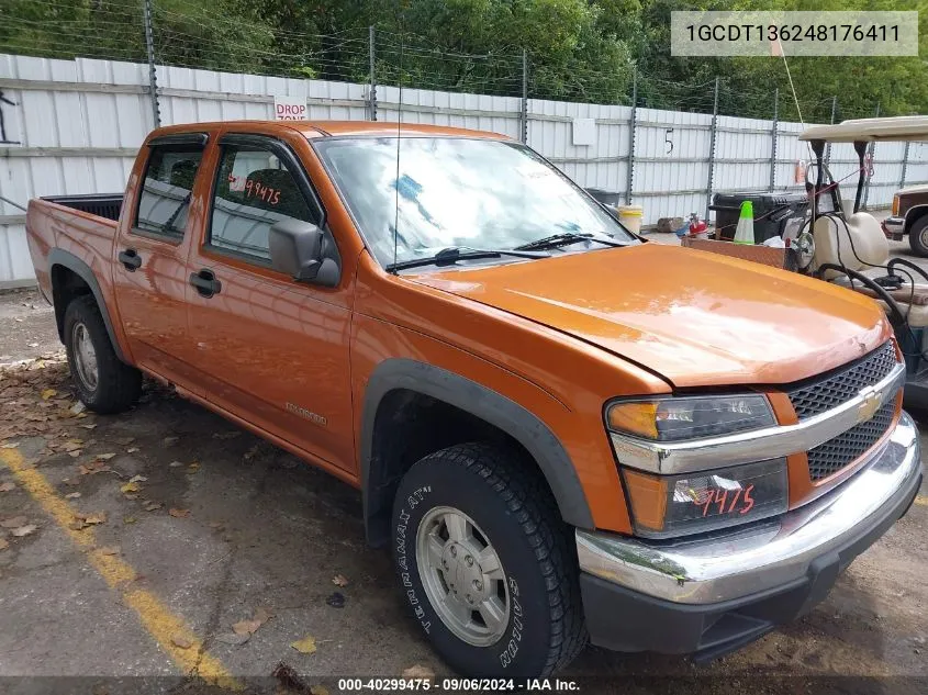 1GCDT136248176411 2004 Chevrolet Colorado Ls