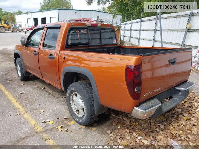 1GCDT136248176411 2004 Chevrolet Colorado Ls