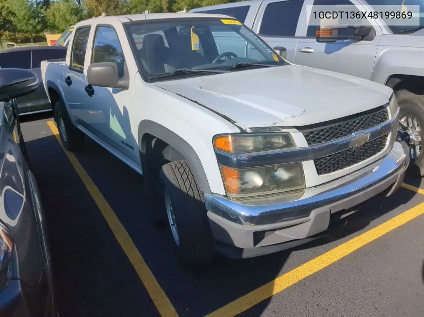 2004 Chevrolet Colorado VIN: 1GCDT136X48199869 Lot: 40773993