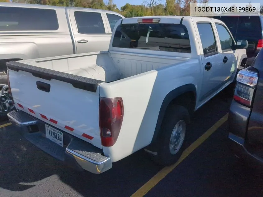 2004 Chevrolet Colorado VIN: 1GCDT136X48199869 Lot: 40773993