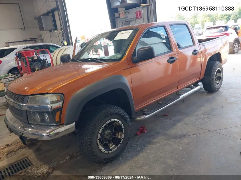 2005 Chevrolet Colorado Ls VIN: 1GCDT136958110388 Lot: 39659369