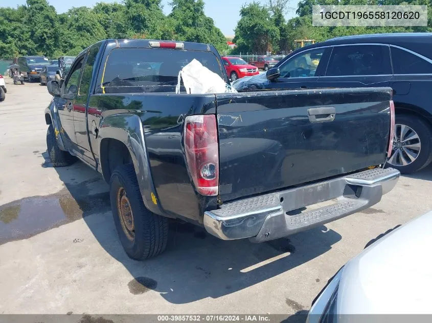 2005 Chevrolet Colorado Ls VIN: 1GCDT196558120620 Lot: 39857532