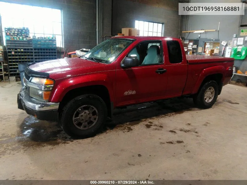 2005 Chevrolet Colorado Ls VIN: 1GCDT196958168881 Lot: 39960210