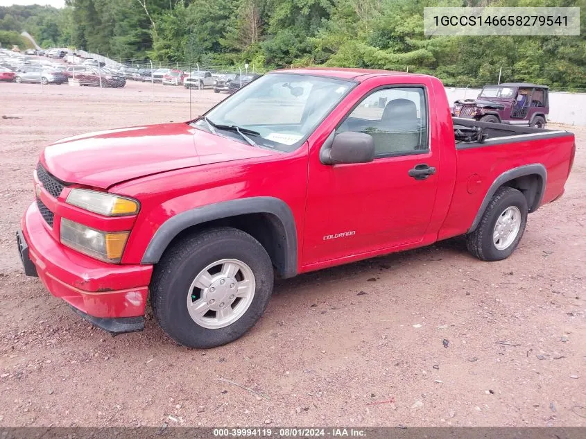 1GCCS146658279541 2005 Chevrolet Colorado