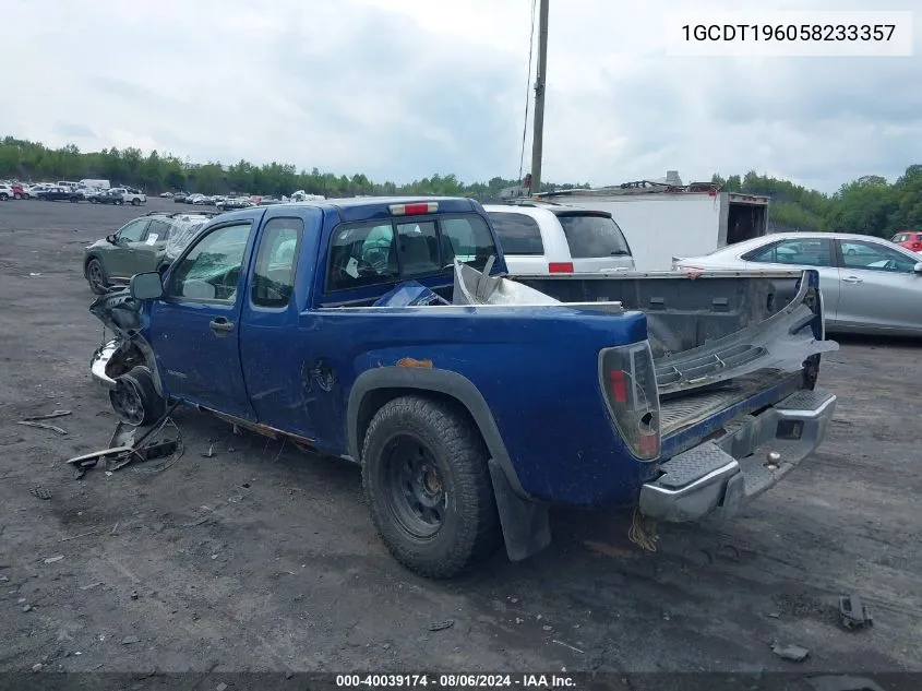 1GCDT196058233357 2005 Chevrolet Colorado