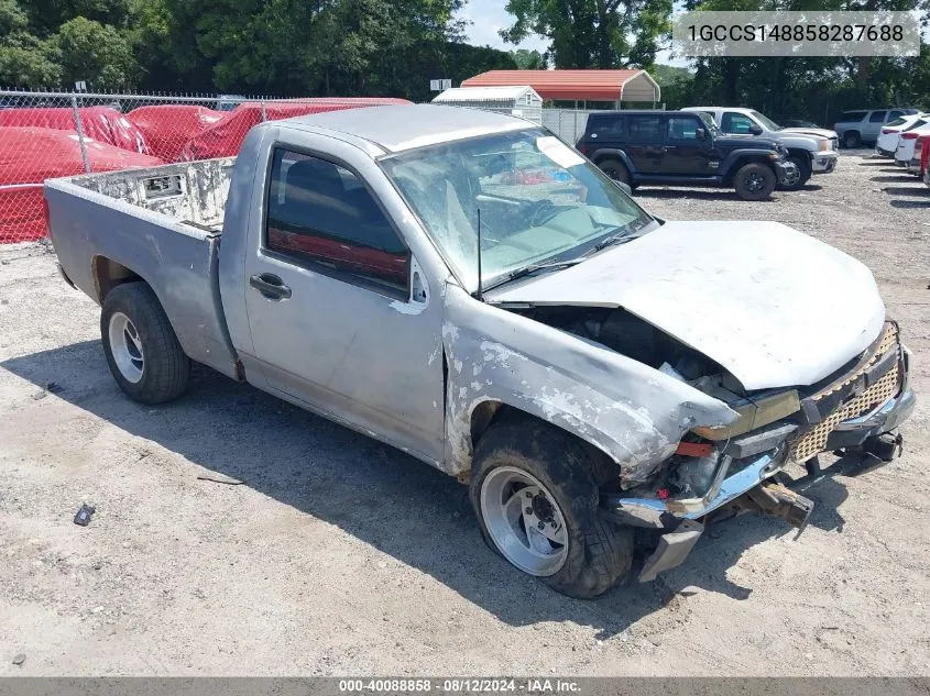 2005 Chevrolet Colorado VIN: 1GCCS148858287688 Lot: 40088858