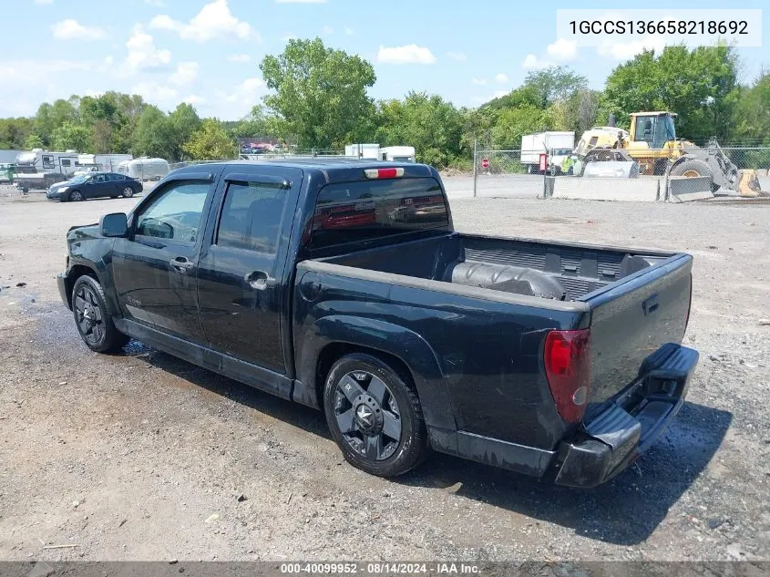 2005 Chevrolet Colorado Ls VIN: 1GCCS136658218692 Lot: 40099952