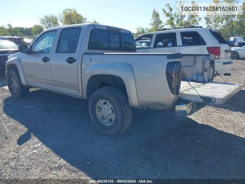 2005 Chevrolet Colorado Ls VIN: 1GCDS136258152601 Lot: 40238153