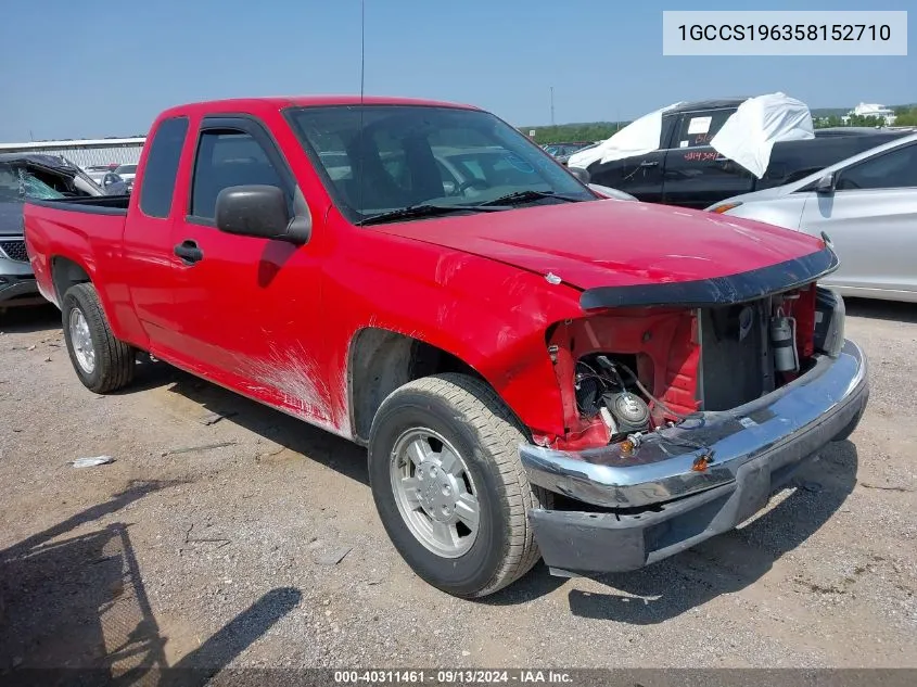 2005 Chevrolet Colorado VIN: 1GCCS196358152710 Lot: 40311461