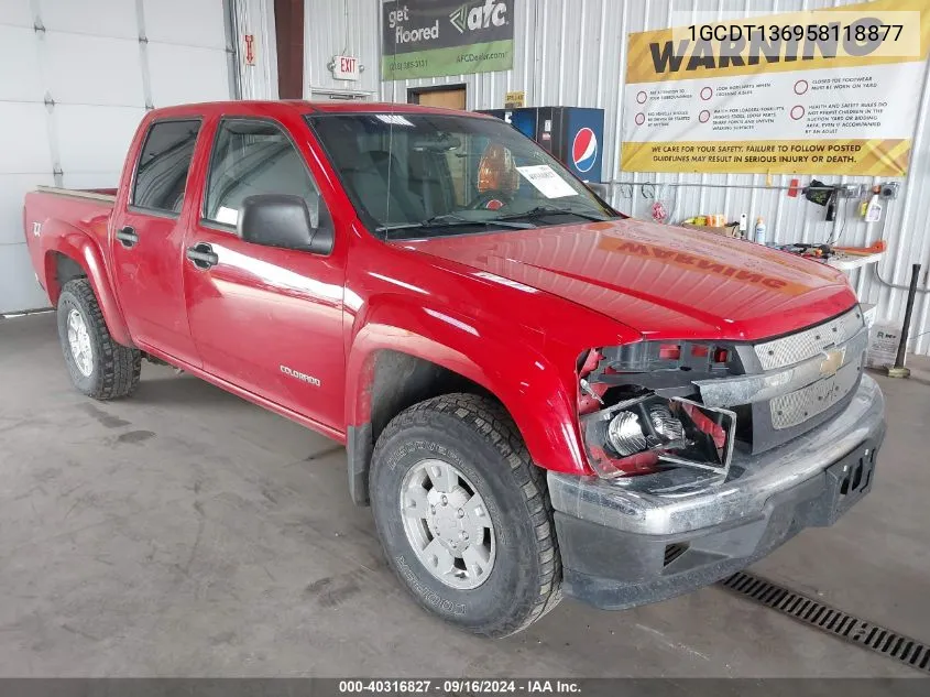 1GCDT136958118877 2005 Chevrolet Colorado Ls