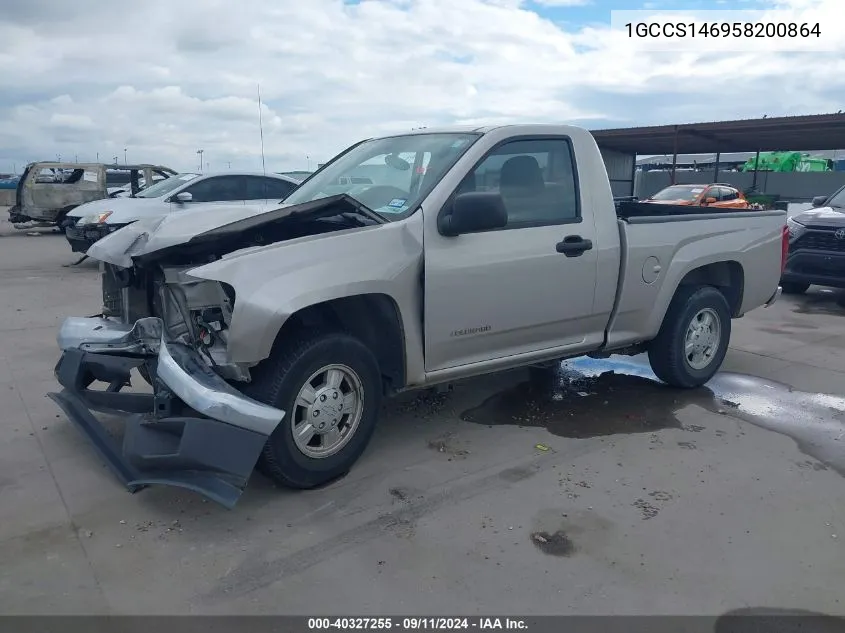 1GCCS146958200864 2005 Chevrolet Colorado Ls