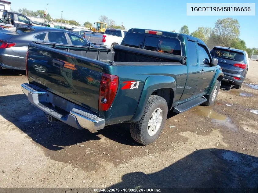 2005 Chevrolet Colorado Ls VIN: 1GCDT196458186656 Lot: 40529679