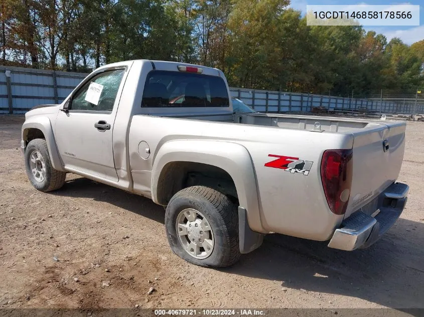 1GCDT146858178566 2005 Chevrolet Colorado Ls