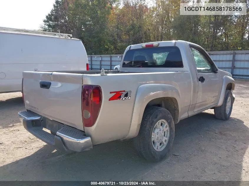 2005 Chevrolet Colorado Ls VIN: 1GCDT146858178566 Lot: 40679721