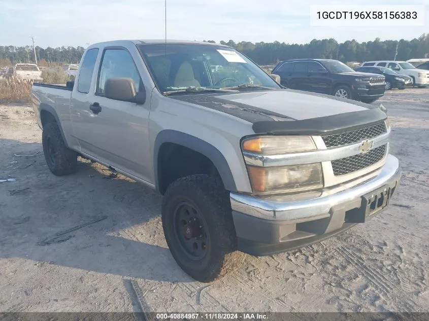 2005 Chevrolet Colorado Ls VIN: 1GCDT196X58156383 Lot: 40884957