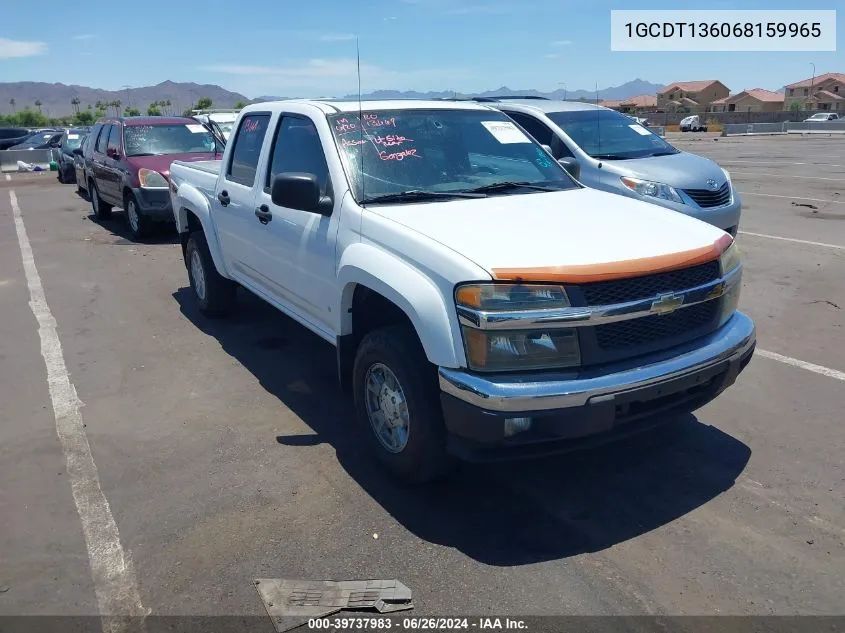 2006 Chevrolet Colorado Lt VIN: 1GCDT136068159965 Lot: 39737983