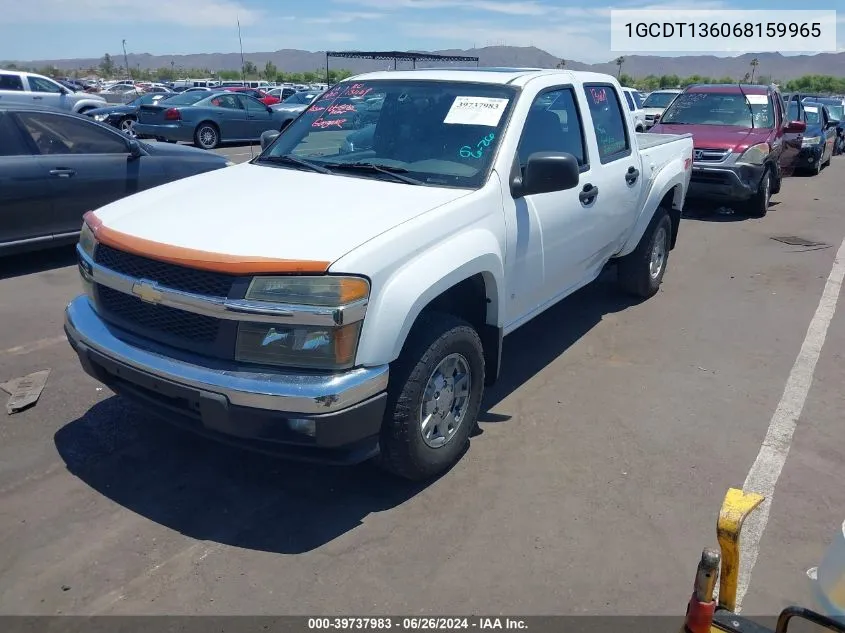 1GCDT136068159965 2006 Chevrolet Colorado Lt