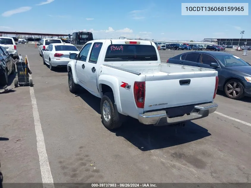 1GCDT136068159965 2006 Chevrolet Colorado Lt