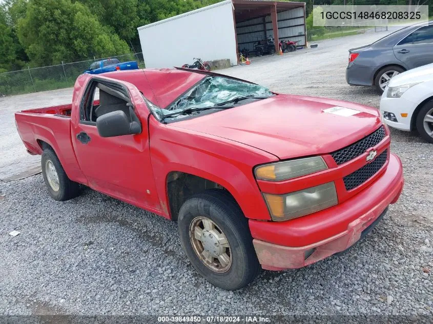 2006 Chevrolet Colorado Ls VIN: 1GCCS148468208325 Lot: 39849450