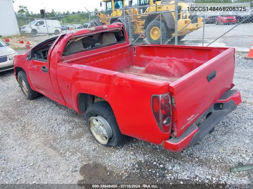 1GCCS148468208325 2006 Chevrolet Colorado Ls