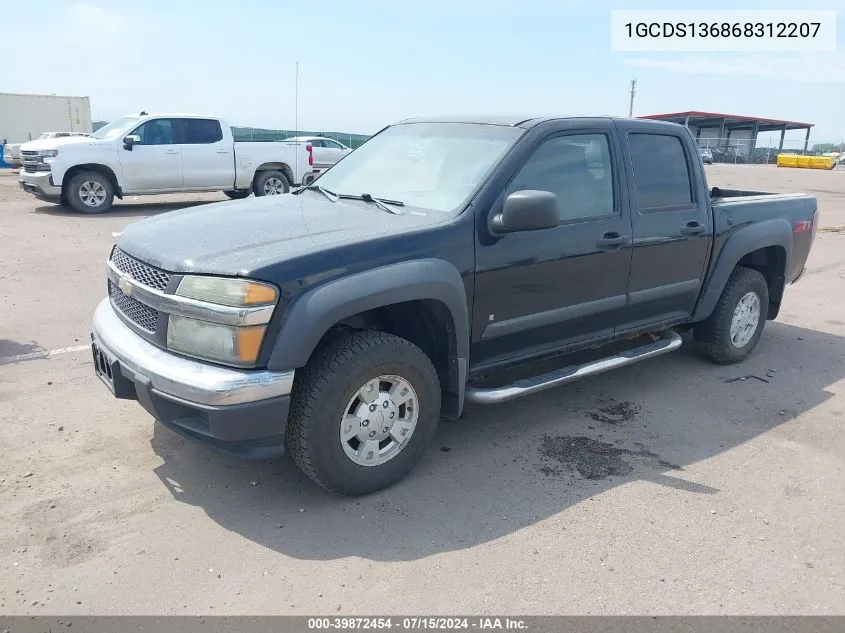 2006 Chevrolet Colorado Lt VIN: 1GCDS136868312207 Lot: 39872454