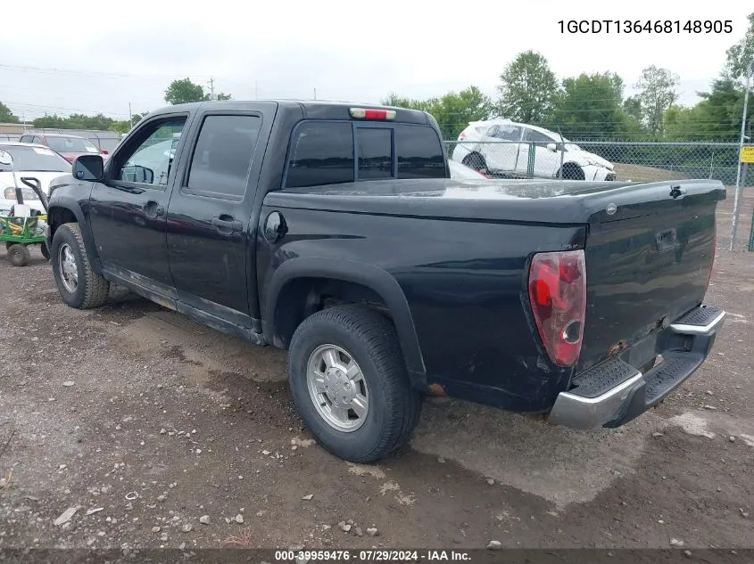 1GCDT136468148905 2006 Chevrolet Colorado Lt