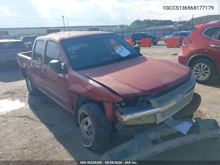 2006 Chevrolet Colorado Lt VIN: 1GCCS136568177179 Lot: 40229280