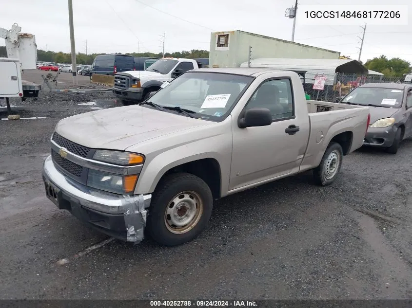 1GCCS148468177206 2006 Chevrolet Colorado Ls