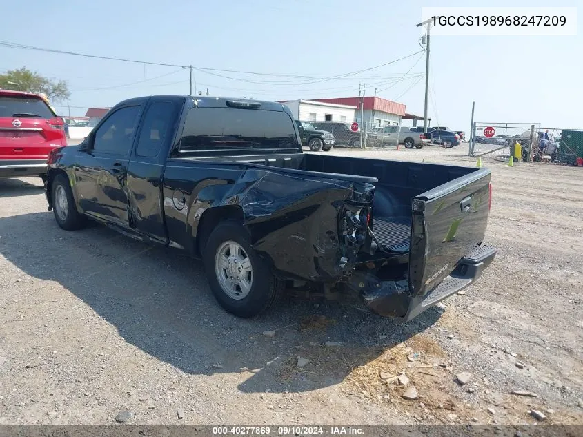 1GCCS198968247209 2006 Chevrolet Colorado Ls