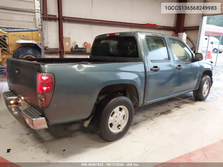 2006 Chevrolet Colorado VIN: 1GCCS136568249983 Lot: 40361922