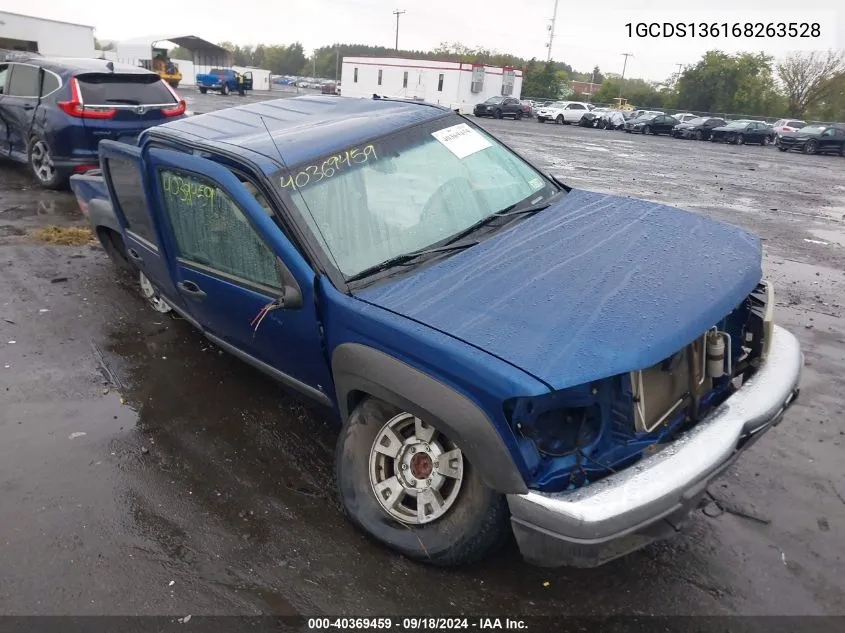 1GCDS136168263528 2006 Chevrolet Colorado