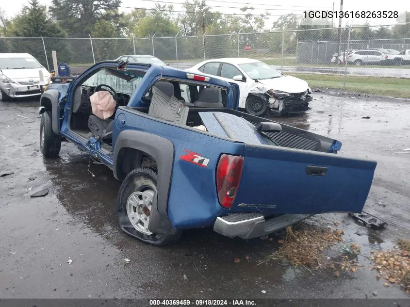 1GCDS136168263528 2006 Chevrolet Colorado