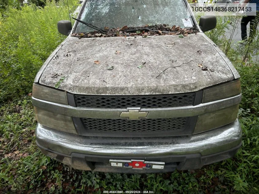 1GCCS148368217453 2006 Chevrolet Colorado