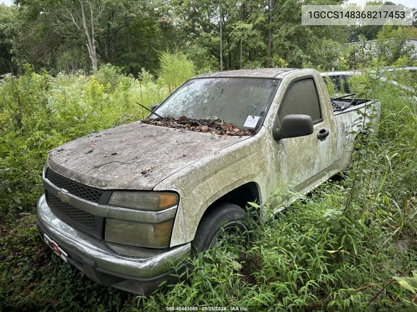 1GCCS148368217453 2006 Chevrolet Colorado