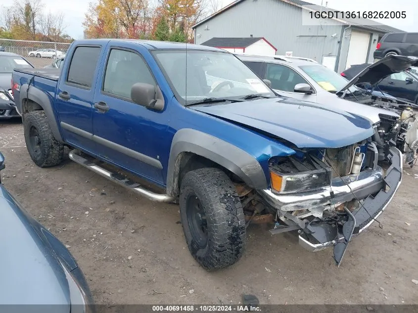 1GCDT136168262005 2006 Chevrolet Colorado Lt