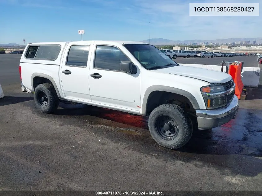 2006 Chevrolet Colorado Lt VIN: 1GCDT138568280427 Lot: 40711975