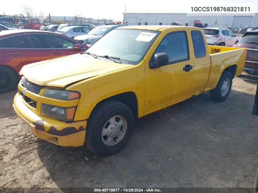 2006 Chevrolet Colorado Ls VIN: 1GCCS198768321811 Lot: 40719877