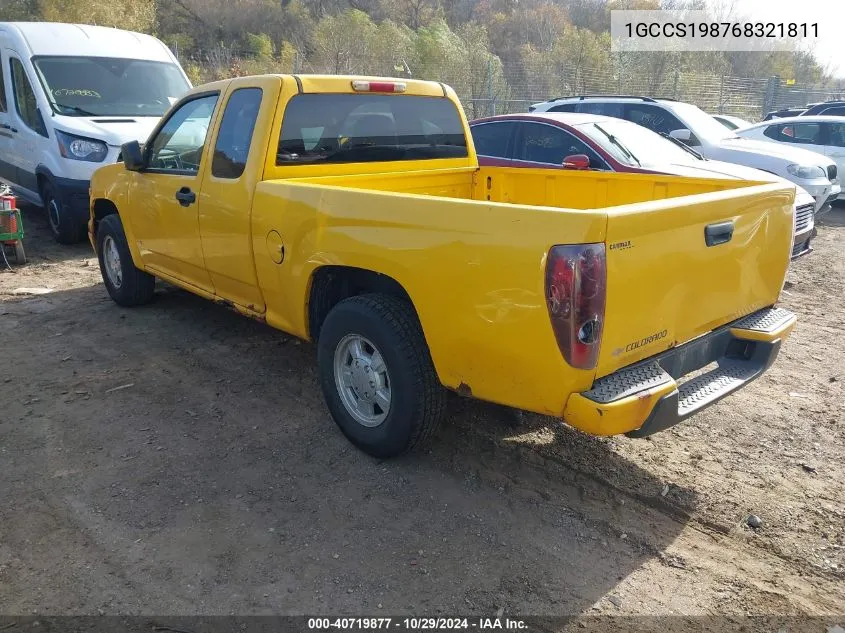 2006 Chevrolet Colorado Ls VIN: 1GCCS198768321811 Lot: 40719877