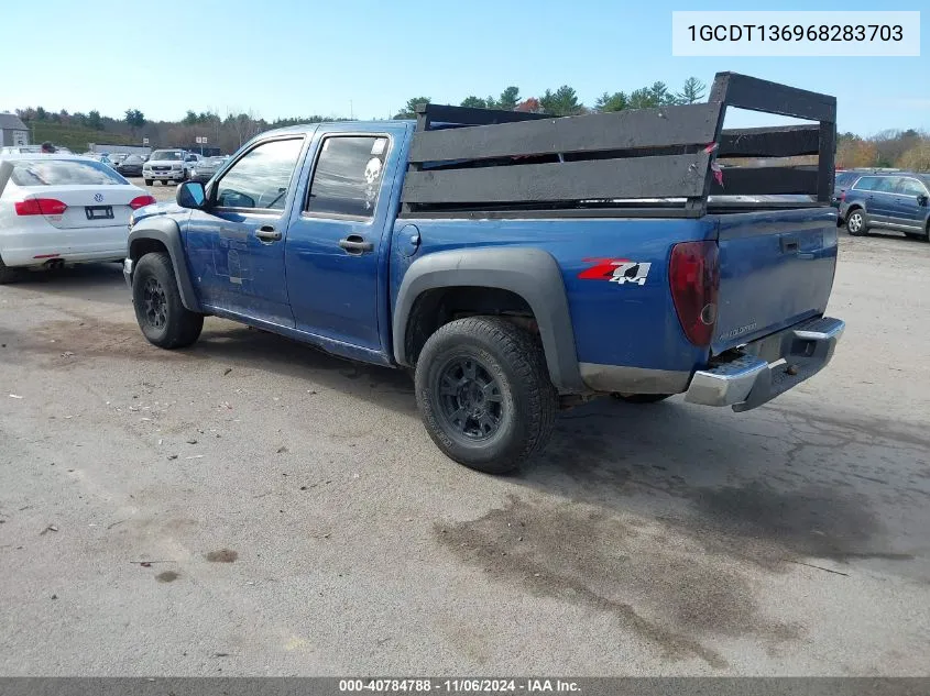 2006 Chevrolet Colorado Lt VIN: 1GCDT136968283703 Lot: 40784788