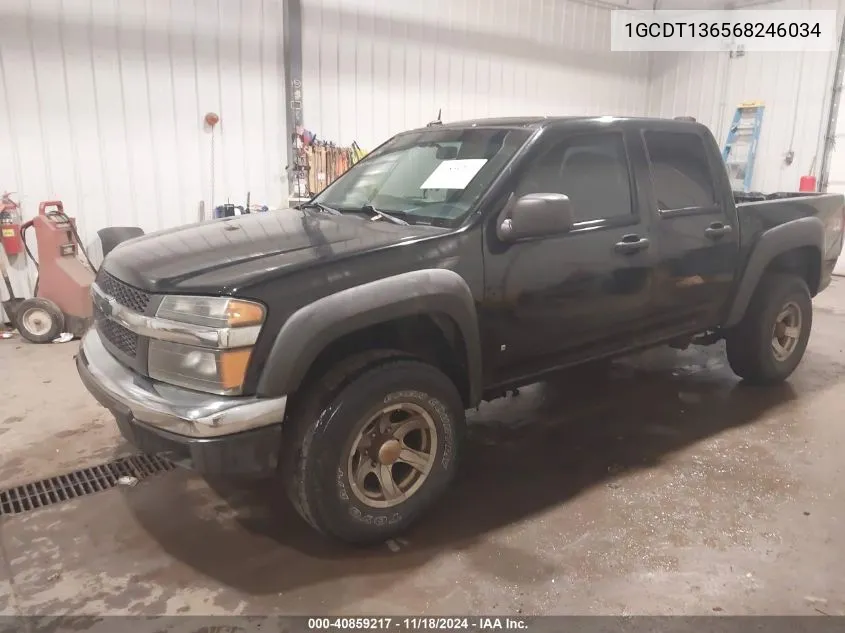 2006 Chevrolet Colorado Lt VIN: 1GCDT136568246034 Lot: 40859217