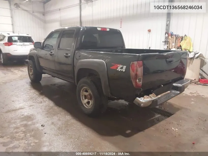 2006 Chevrolet Colorado Lt VIN: 1GCDT136568246034 Lot: 40859217