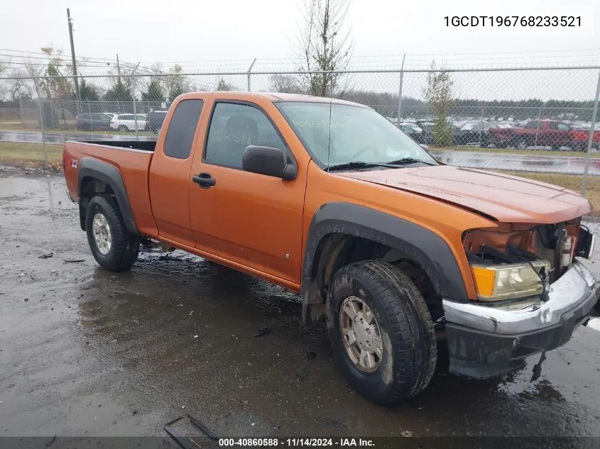 2006 Chevrolet Colorado Lt VIN: 1GCDT196768233521 Lot: 40860588