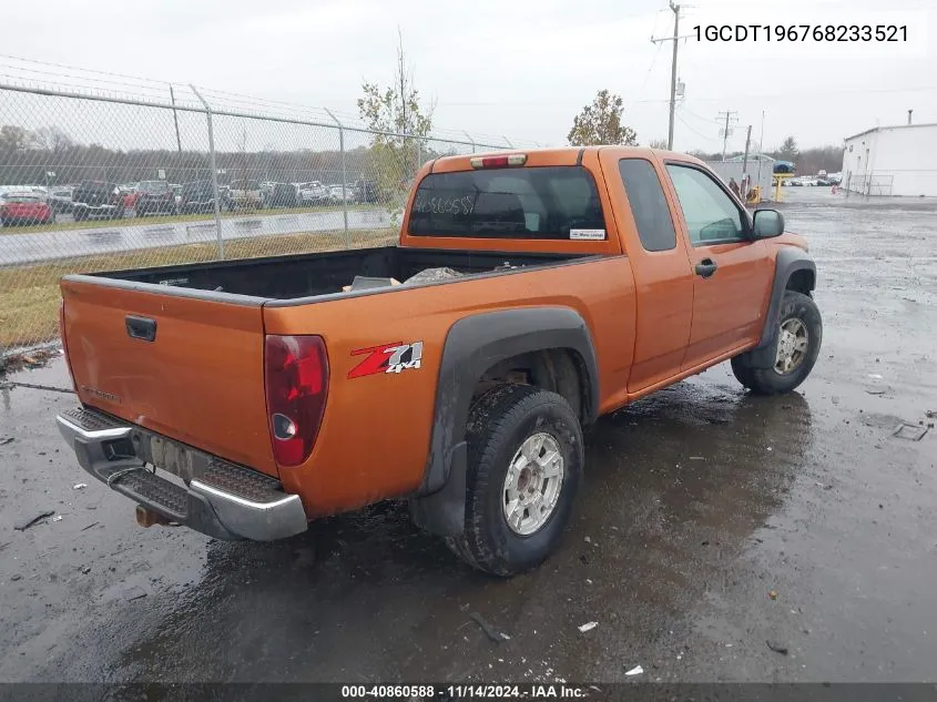 2006 Chevrolet Colorado Lt VIN: 1GCDT196768233521 Lot: 40860588